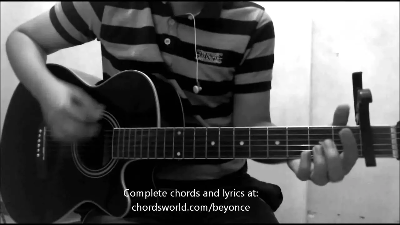 all night beyonce chords guitar