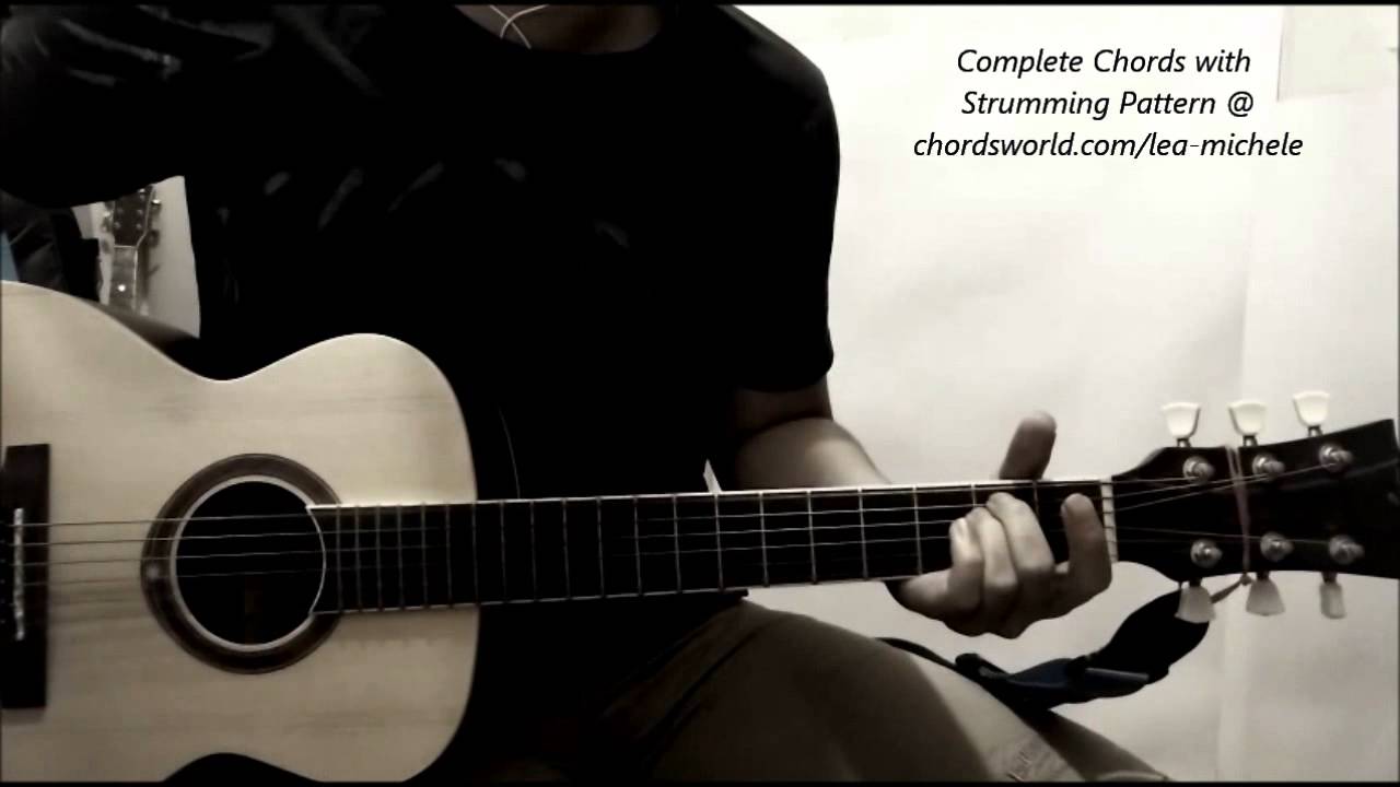 Lea Michele On My Way Chords